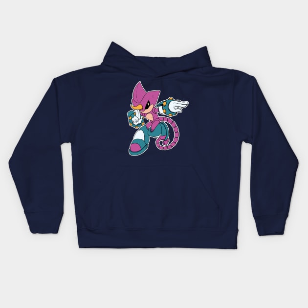 ESPIO MAN Kids Hoodie by IanDimas